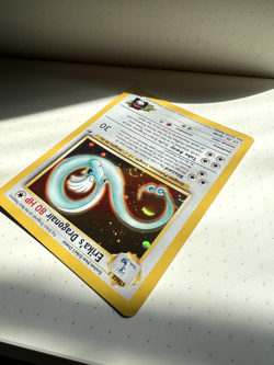 2000 Pokemon Gym Heroes Erika’s Dragonair #4 SWIRL Holo - NM/Mint - WOTC Vintage - Image 5