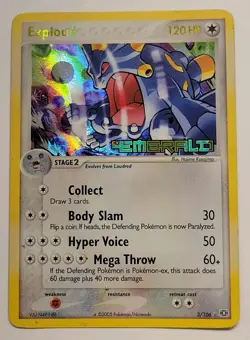 Exploud 3/106 Reverse Holo Ex Emerald Pokemon TCG Nintendo - Image 1