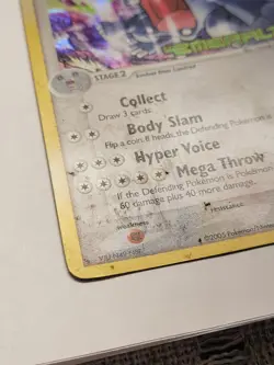 Exploud 3/106 Reverse Holo Ex Emerald Pokemon TCG Nintendo - Image 2