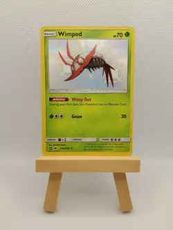Pokemon - Wimpod Baby Shiny Holo Ultra Rare NM SV4/SV94 Hidden Fates Pack Fresh - Image 1