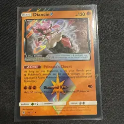 2018 Diancie 74/131 Prism Star Prism Holo Rare Forbidden Light Pokemon TCG LP - Image 1