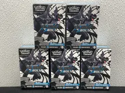 Pokemon TCG: Scarlet & Violet Black Bolt Booster Bundle Sealed Lot of 5 - Image 1