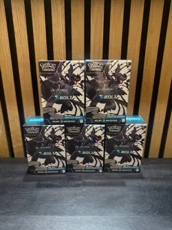Pokemon TCG - Black Bolt Booster Bundle (Lot of 5 Sealed) - Image 1