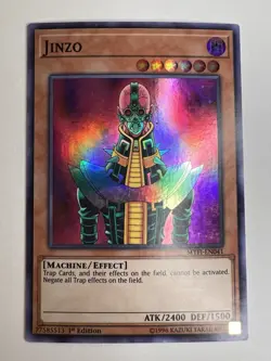 Yu-Gi-Oh! Jinzo MYFI-EN041 - Super Rare - 1st Edition - Lightly Played LP - Image 1