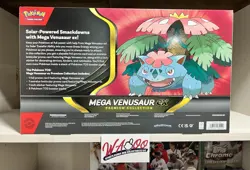 Pokemon TCG Mega Venusaur EX Premium Collection Factory Sealed Box! - Image 2