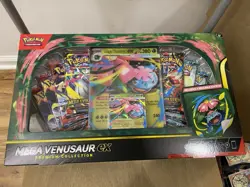 Pokemon TCG Mega Venusaur ex Premium Collection Box NEW/Factory Sealed - Image 1