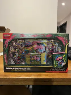 Mega Venusaur EX Premium Collection Box Factory Sealed Pokemon TCG English - Image 1