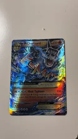 Pokemon TCG Mega M Charizard EX 12/83 Holo Ultra Rare Generations HP - Image 1
