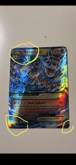 Pokemon TCG Mega M Charizard EX 12/83 Holo Ultra Rare Generations HP - Image 3