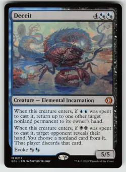 MTG Deceit Normal Lorwyn Eclipsed #212 NM Pack Fresh - Image 1