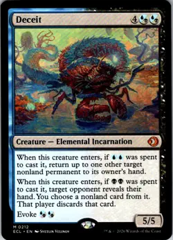 MTG Deceit Regular M Lorwyn Eclipsed 212 NM - Image 1