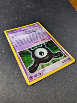 Unown [X] Unseen Forces Holo Rare with Swirl X/28 LP- Pokemon - Image 3