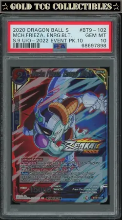 PSA 10 ⭐Mecha Frieza BT9-102 Zenkai Event Pack Promo Card Super DBS DBZ Heroes - Image 1