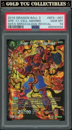 PSA 10 ⭐ Super 17 SR Miraculous Revival Card DBS DBZ Z Heroes - Image 1