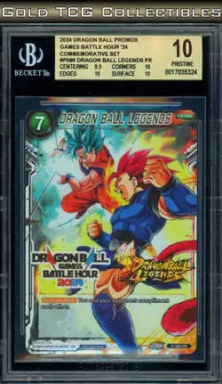 BGS 10 ⭐ SSB Son Goku P-589 Legends Battle Hour 2024 Promo Card DBS DBZ Z Super - Image 1