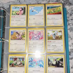 Pokemon TCG Mixed Card Lot Charizard Pikachu Holo Regular Blue Binder Coins - Image 4
