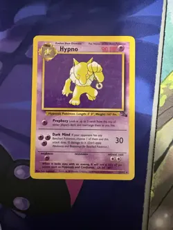 Hypno 23/62 Fossil Set Unlimited Non Holo Rare WOTC Pokemon Card NM - Image 1