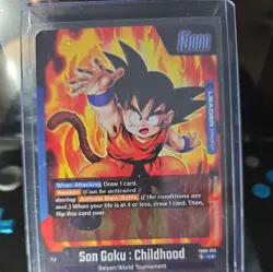 Son Goku : Childhood FB06-025 Leader Alternate Art Dragon Ball Card Rivals Clash - Image 4