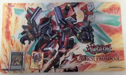 Burst Protocol Yugioh Playmat OTS Tournament Promo Card + Field Center Card - Image 1