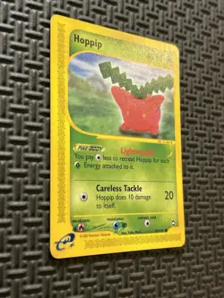 Hoppip Vintage Pokemon TCG E-Reader Card 83/147 Aquapolis Common - Image 2