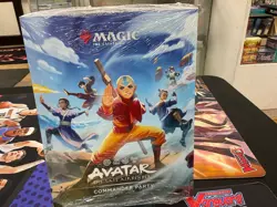 MTG AVATAR THE LAST AIRBENDER COMMANDER PARTY POSTER x5 STILL SEALED - Image 1
