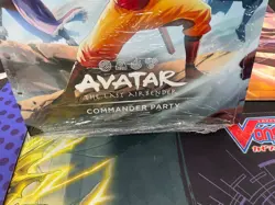 MTG AVATAR THE LAST AIRBENDER COMMANDER PARTY POSTER x5 STILL SEALED - Image 2