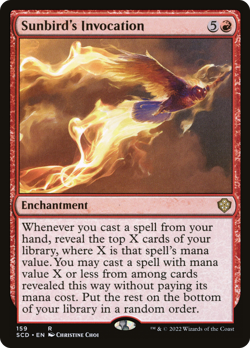 Sunbird's Invocation [Starter Commander Decks] Magic MTG - Image 1
