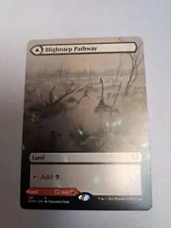 MTG: Kaldheim: Blightstep Pathway (Borderless) (LP) - Image 1