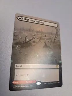 MTG: Kaldheim: Blightstep Pathway (Borderless) (LP) - Image 3