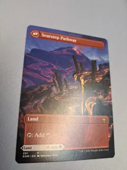 MTG: Kaldheim: Blightstep Pathway (Borderless) (LP) - Image 4