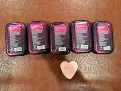 5x Pokemon TCG Mega Evolution Mega Heroes Mini Tin *Factory Sealed* - Image 2