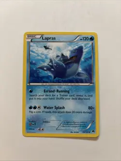 Lapras 28/122 XY Breakpoint Pokemon NM B - Image 1