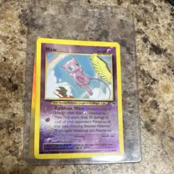 Pokemon TCG Mew Holo Promo #8 Wizards Black Star by Wizards of the Coast - Image 4