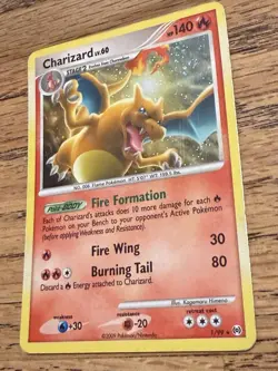Pokemon TCG Arceus Platinum Holo Rare Charizard LV. 60(1/99) - Image 2