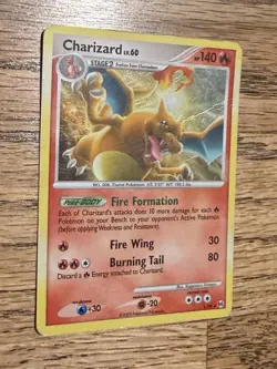 Pokemon TCG Arceus Platinum Holo Rare Charizard LV. 60(1/99) - Image 3