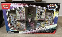 Pokemon Prismatic Evolutions Premium Figure Collection Espeon Umbreon - Image 1
