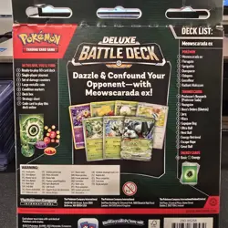 Pokemon TCG: Meowscarada EX Deluxe Battle Deck - Image 3
