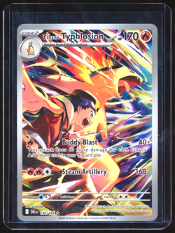 Ethans Typhlosion Pokemon Scarlet & Violet Destined Rivals 190 Illustration Rare - Image 1