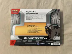 Pokemon TCG Mabosstiff EX Box Factory Sealed: 4 Booster Packs + Promos - Image 2