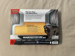 Pokemon TCG Mabosstiff EX Box Factory Sealed: 4 Booster Packs + Promos - Image 2