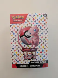 POKEMON NEW & FACTORY SEALED SCARLET & VIOLET 151 BOOSTER BUNDLE BOX-6 PACK - Image 1