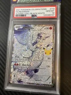 Pokemon TCG Reshiram #113 Celebrations Classic Collection PSA 10 - Image 2