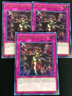 YUGIOH DARKLORD ENCHANTMENT BLRR-EN103 1ST ULTRA X3 (NM) - Image 1
