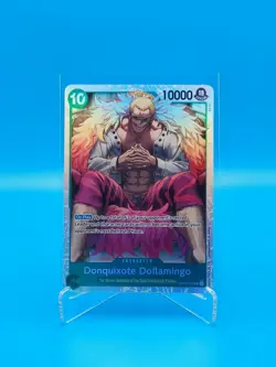 ONE PIECE Card Game TCG / Donquixote Doflamingo OP04-031 V.1 / SR English NM - Image 1