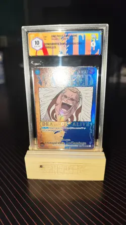 One Piece Card Game Donquixote Doflamingo Op03 🏴󠁧󠁢󠁥󠁮󠁧󠁿 Graad 10 Gem Mint - Image 1