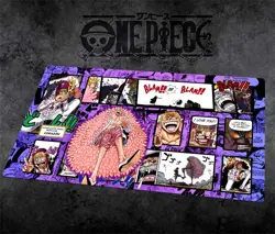 One Piece Playmat Donquixote Doflamingo OPCG TCG CCG Pad Trading Card Game Mat - Image 1