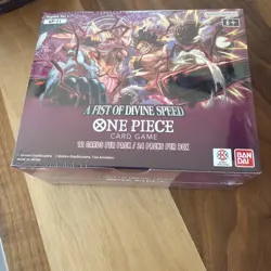 One Piece Card Game A FIST OF DIVINE SPEED OP11 Booster Box English SEALED - Image 1