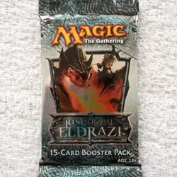 MTG: RISE of the ELDRAZI Sealed Booster Pack from Box - Zendikar Block - English - Image 2