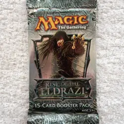 MTG: RISE of the ELDRAZI Sealed Booster Pack from Box - Zendikar Block - English - Image 3