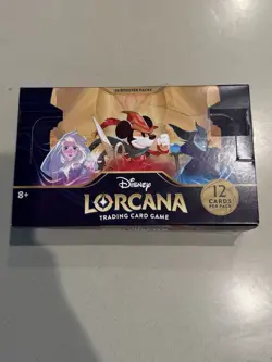 DISNEY LORCANA TCG The First Chapter Booster Box English Sealed In Hand - Image 1